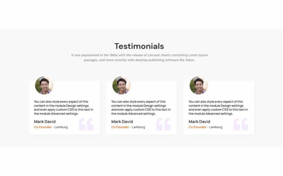 DT – Testimonials #28