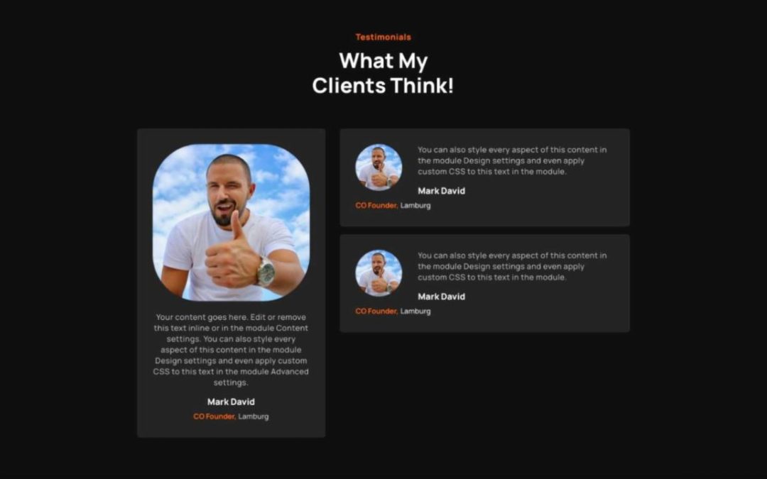 DT – Testimonials #30
